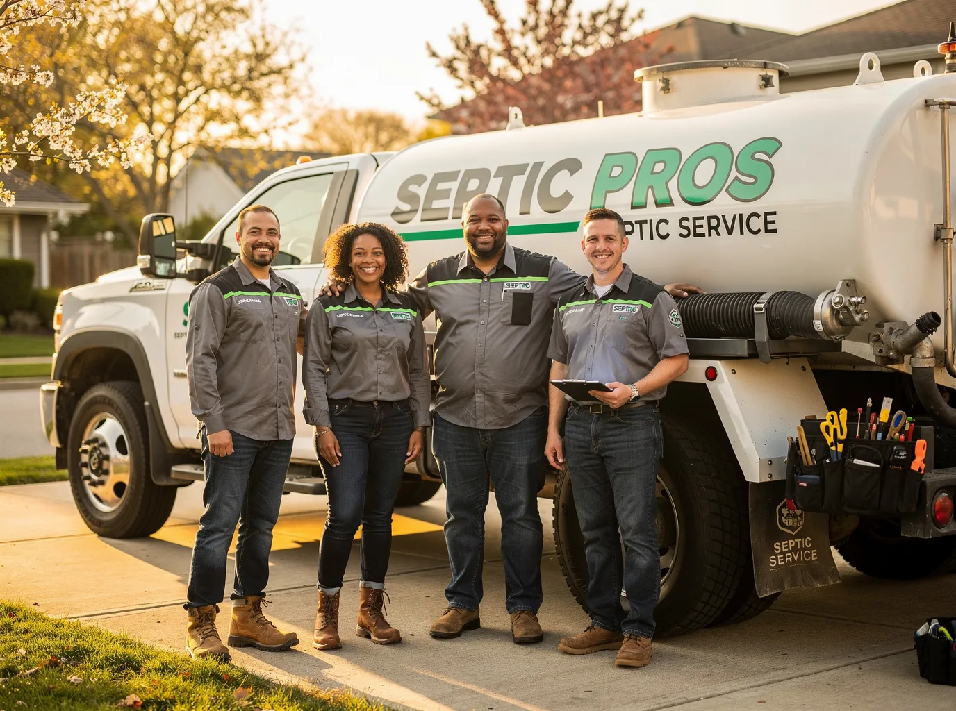 Septic Tank Pumping company in Schulter, OK
